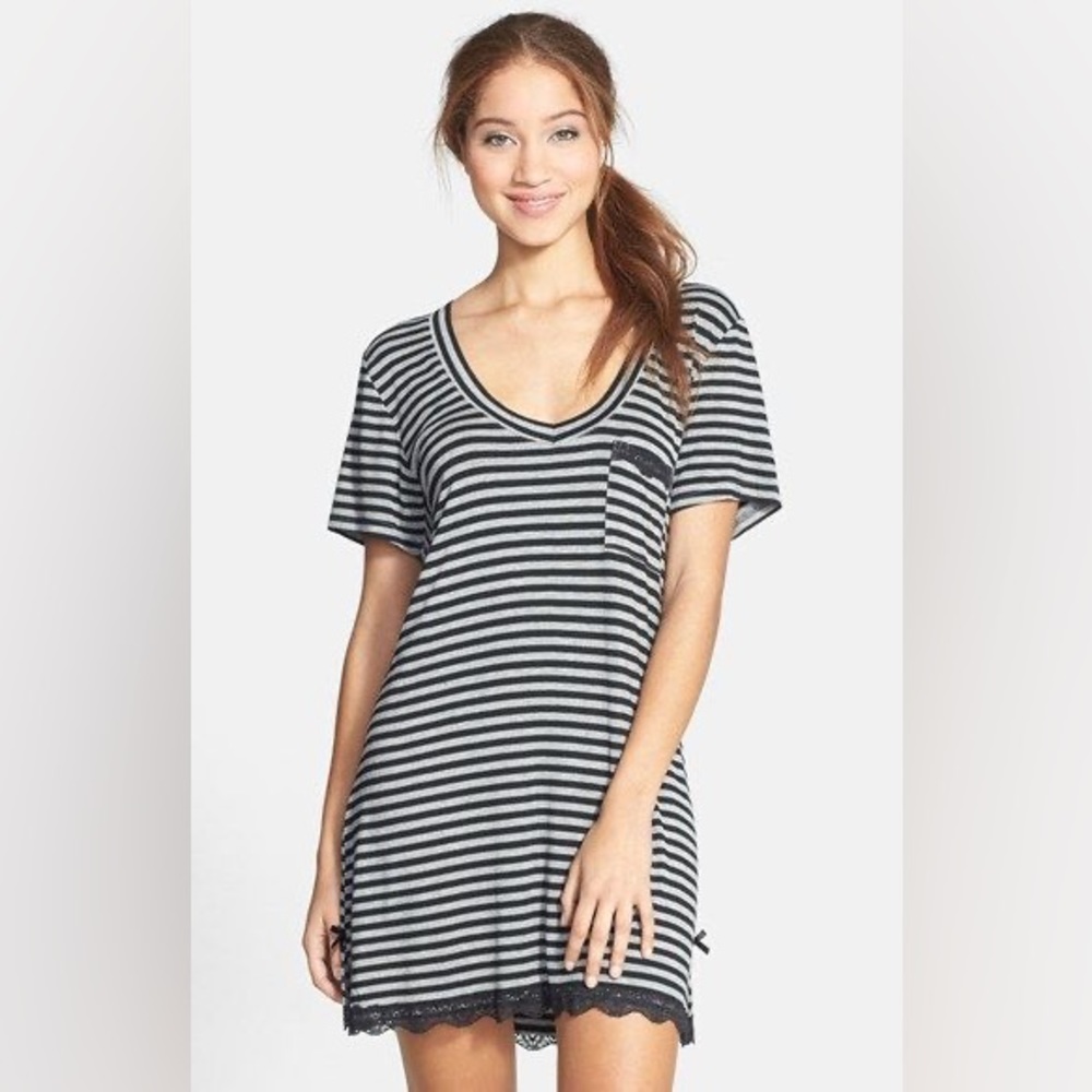 Honeydew Intimates Striped Night Shirt